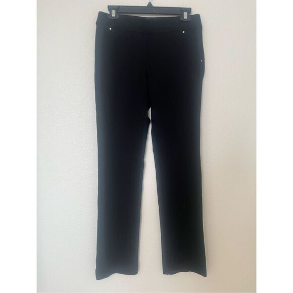 INC Pull On Stretch Black Pants - Picture 1 of 5